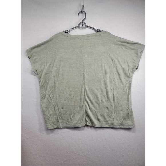 Retr@logy Women's Blouse Top Pullover Army Green Size 2x - Picture 2 of 5